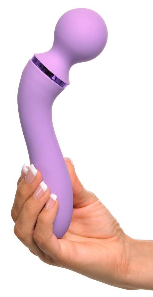 Vibrator masaj USB din silicon Fantasy For Her 19,5 cm