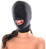 Mască din spandex Fetish Fantasy Series cu orificiu pentru gură