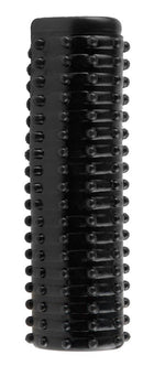 Manșon pentru penis Fantasy X Tensions Nubbing, închis la culoare, 13,9 cm