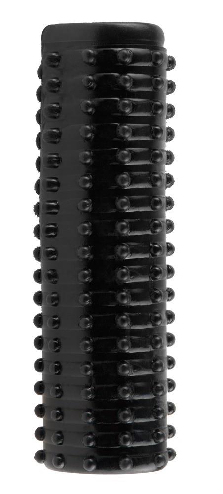 Manșon pentru penis Fantasy X Tensions Nubbing, închis la culoare, 13,9 cm