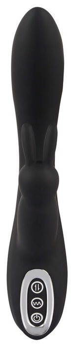 Vibrator triplu USB Sweet Smile Iepuraș 20,8 cm