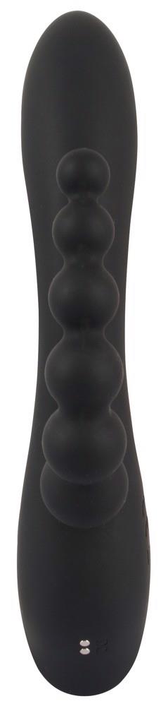 Vibrator triplu USB Sweet Smile Iepuraș 20,8 cm