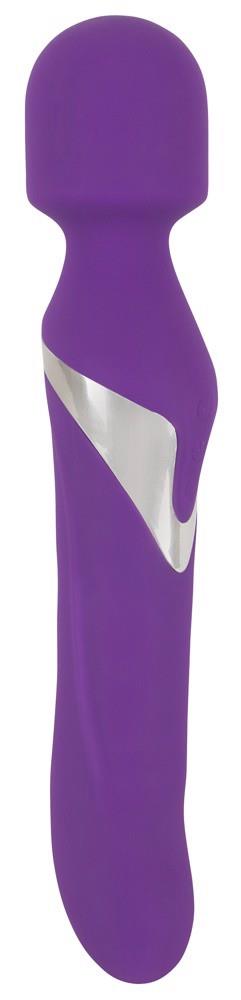 Vibrator Javida cu perlă USB din silicon, 24 cm