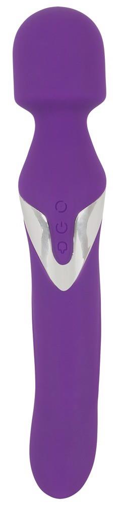 Vibrator Javida cu perlă USB din silicon, 24 cm