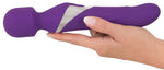Vibrator Javida cu perlă USB din silicon, 24 cm