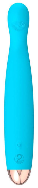 Vibrator Mini Cuties Albastru USB 18,7 cm