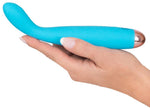 Vibrator Mini Cuties Albastru USB 18,7 cm