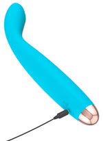 Vibrator Mini Cuties Albastru USB 18,7 cm