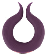 Inel vibrant pentru penis cu motor dublu din silicon USB Couples Choice