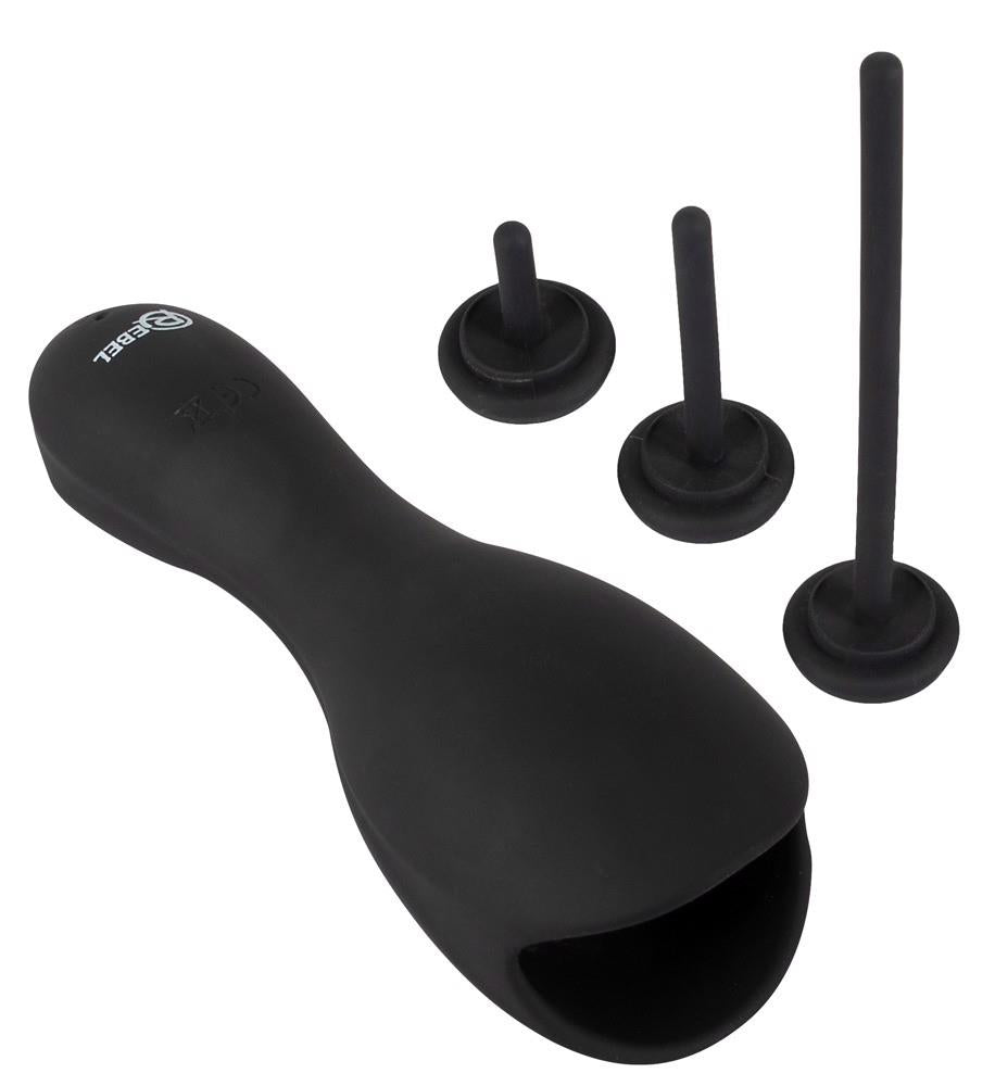 Masturbator Rebel Glans cu vibrații USB 14 cm
