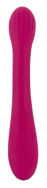 Vibrator Sweet Smile Silicon cu Punct G USB 20 cm