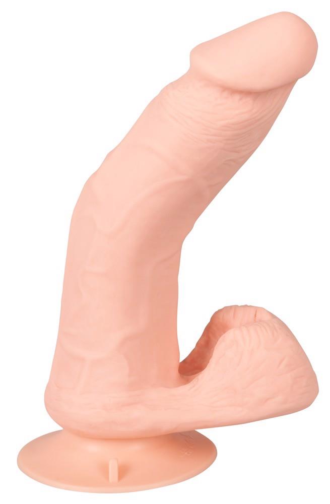 Vibrator flexibil Nature Skin cu telecomandă USB RC 20 cm