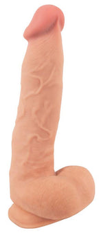 Dildo realist Nature Skin cu piele mobilă 25 cm