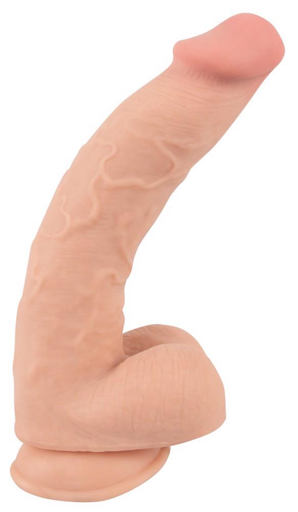 Dildo realist Nature Skin cu piele mobilă 25 cm