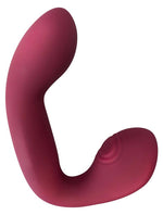Vibrator Javida Thumping Shaking din silicon, în formă de iepuraș, 17 cm, USB