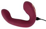 Vibrator Javida Thumping Shaking din silicon, în formă de iepuraș, 17 cm, USB