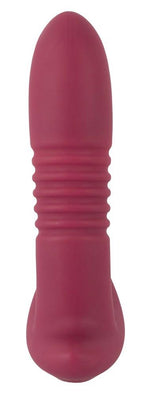 Vibrator din silicon Javida RC hands-free cu telecomandă USB