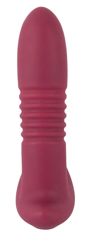 Vibrator din silicon Javida RC hands-free cu telecomandă USB