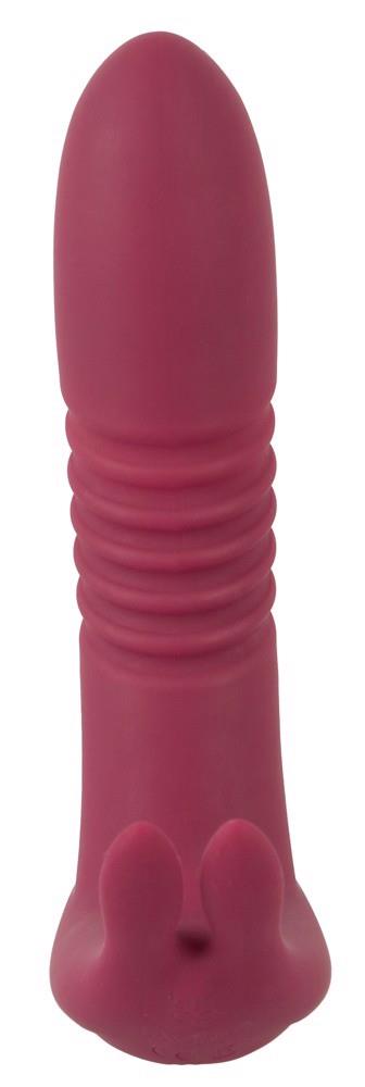 Vibrator din silicon Javida RC hands-free cu telecomandă USB