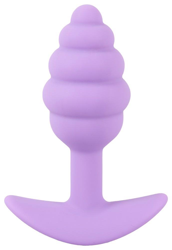 Dop anal mini din silicon violet Cuties 7,5 cm