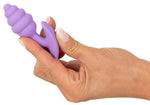 Dop anal mini din silicon violet Cuties 7,5 cm