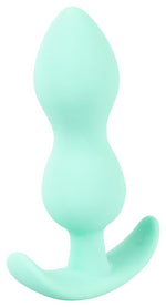 Plug anal mini din silicon Cuties verde 8 cm