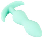 Plug anal mini din silicon Cuties verde 8 cm