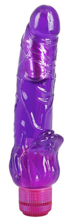 Vibrator cu gel H2O Viking Wet Vibe violet 23 cm