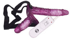 Strap vibrator dublu You2Toys 10 cm 18 cm