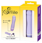 Vibrator mini Sweet Smile din silicon violet 12 cm