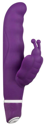 Vibrator fluture din silicon Sweet Smile G 15-5 cm