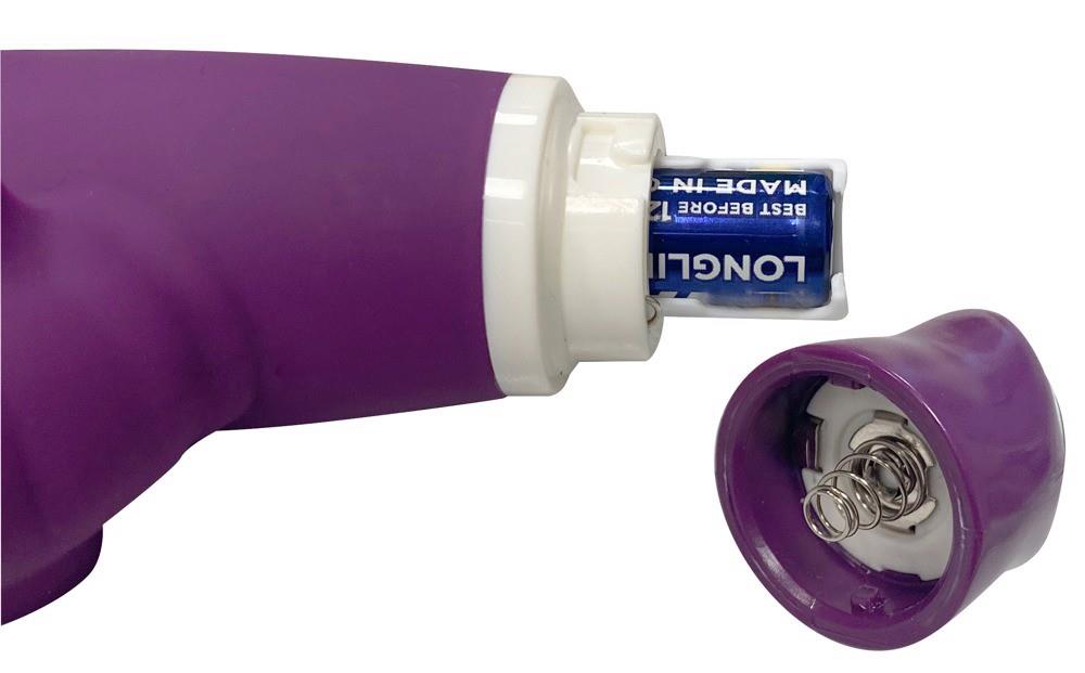 Vibrator fluture din silicon Sweet Smile G 15-5 cm