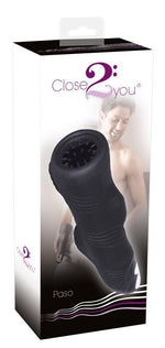 Masturbator vibrant din silicon Paso nero 27 cm