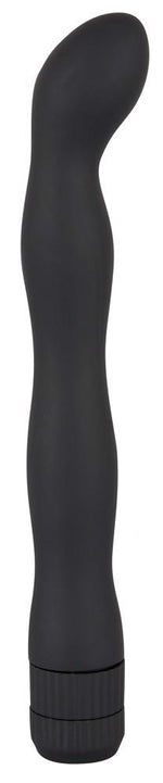 Vibrator anal You2Toys în formă de val, negru, 18 cm, cu baterii