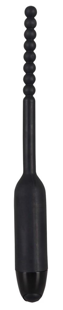 Dilatator vibrant Pearl You2Toys din silicon negru 19 cm