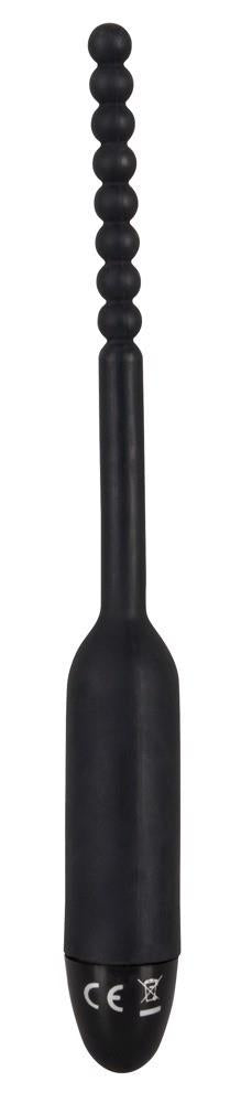 Dilatator vibrant Pearl You2Toys din silicon negru 19 cm