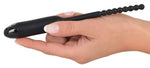 Dilatator vibrant Pearl You2Toys din silicon negru 19 cm