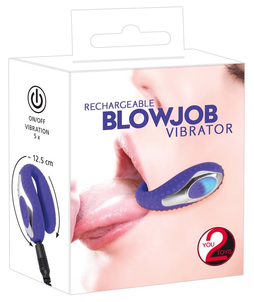Vibrator oral You2Toys Sex oral Vibe violet 12,5 cm