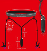 Dispenser pentru labii Bad Kitty cu vibrator