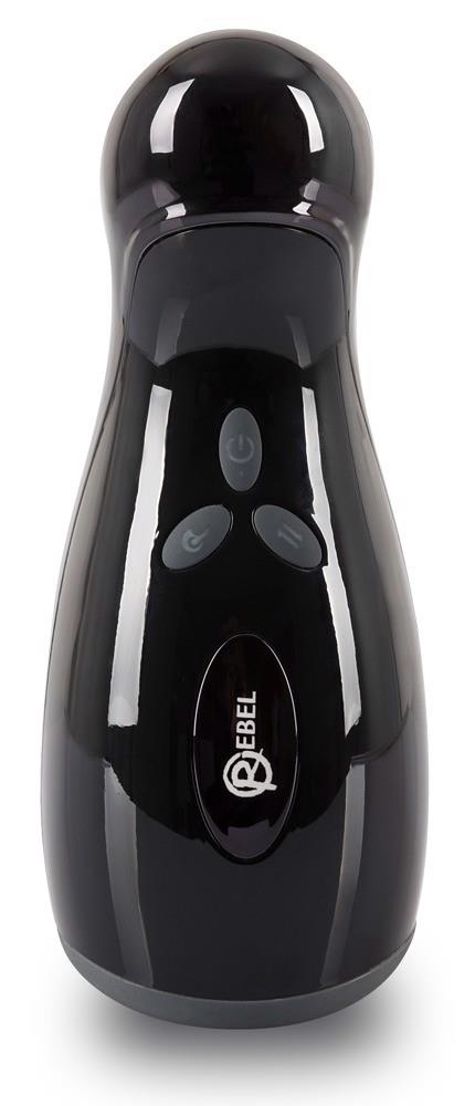 Masturbator Rebel cu 3 funcții de vibrație și încălzire, 20 cm, USB