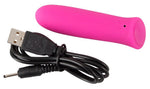 Vibrator mini USB Sweet Smile Power Bullet din silicon, 8,5 cm