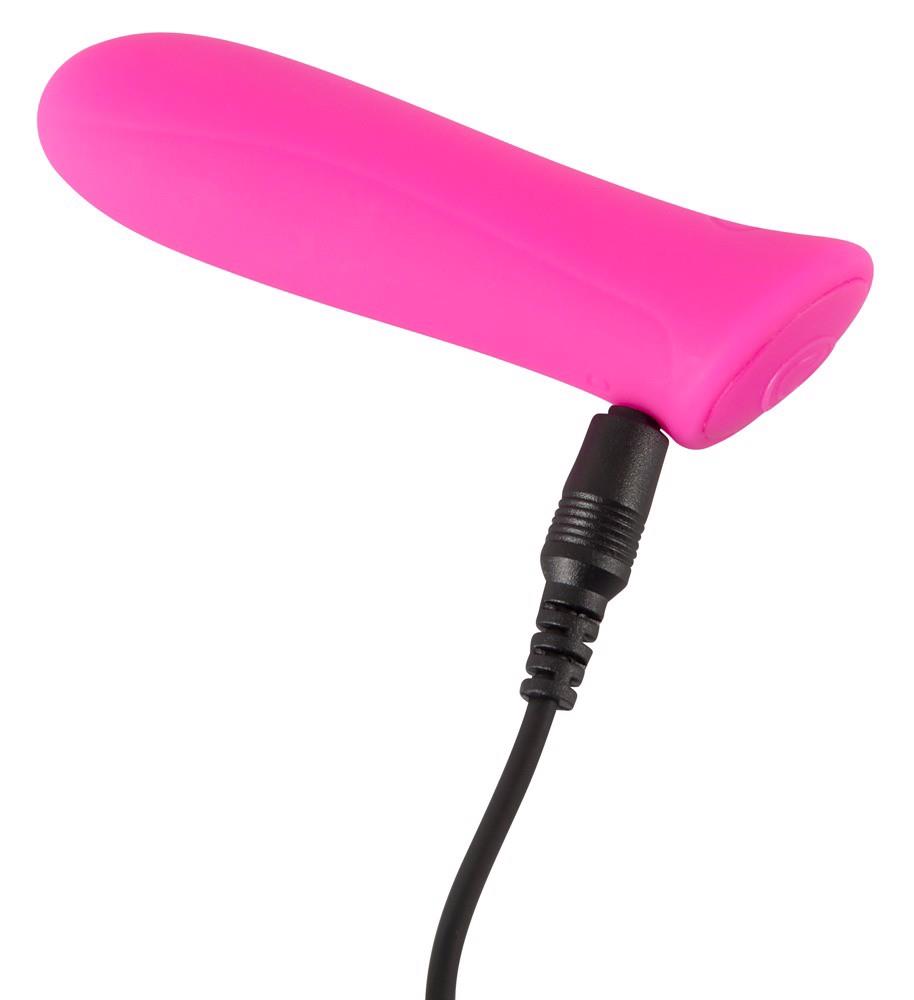 Vibrator mini USB Sweet Smile Power Bullet din silicon, 8,5 cm