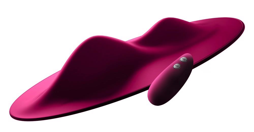 Pernă vibratoare Vibepad cu telecomandă 29 cm