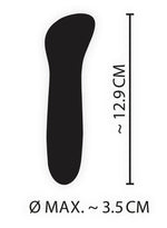 Vibrator Mini Cuties Albastru USB 12,9 cm