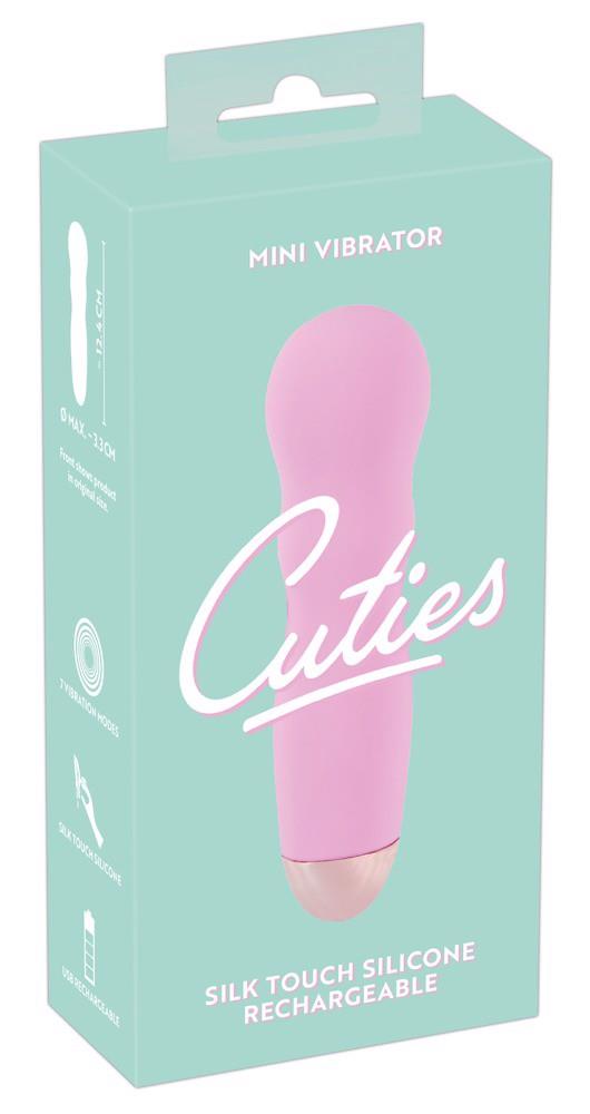 Vibrator Mini Cuties Roz Silicon USB 12 cm