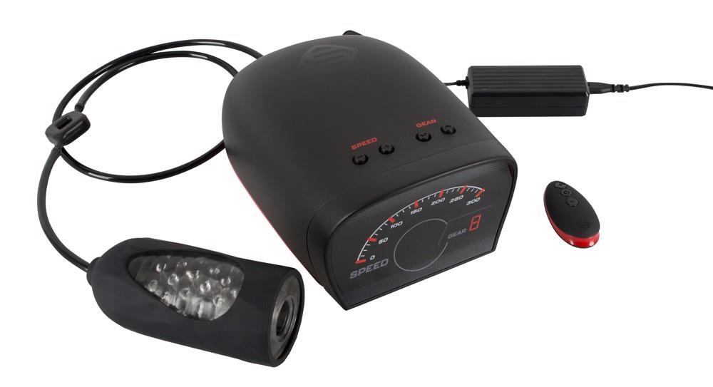 Masturbator vibrant Suck O Mat 2.0 cu telecomandă USB