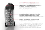 Masturbator vibrant Suck O Mat 2.0 cu telecomandă USB