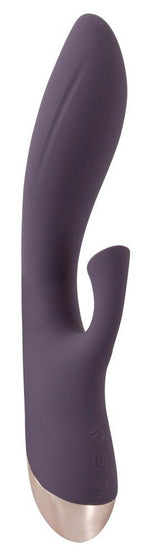 Vibrator cu ventoză din silicon pentru punctul G, USB, 21 cm
