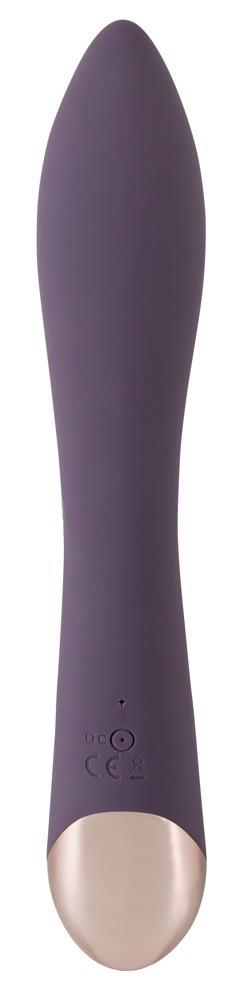 Vibrator cu ventoză din silicon pentru punctul G, USB, 21 cm