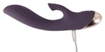 Vibrator cu ventoză din silicon pentru punctul G, USB, 21 cm